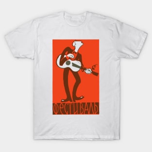 Guitarist   ---- Retro Soviet Poster Aesthetic T-Shirt